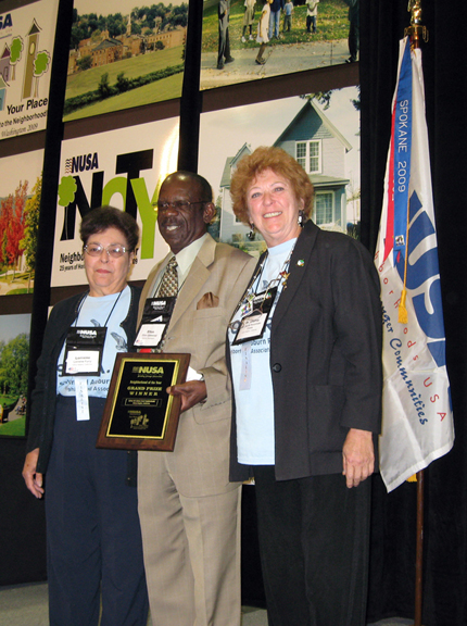 SOAR members receive NUSA Neighborhood of the Year award