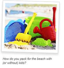 Pre and Post Kids Beach Packing List